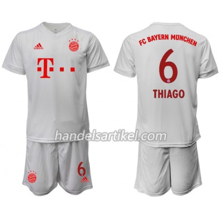 FC Bayern München Thiago Alcantara 6 Kinder Auswärts Trikotsatz 2020/21 Kurzarm (+ Kurze Hosen)
